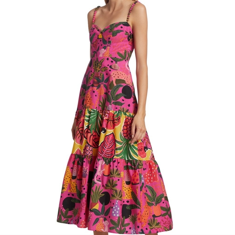 FARM Rio Vibrant Tropical Maxi Dress - Picture 6 of 7
